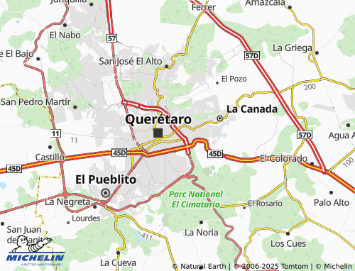 MICHELIN Carretas map - ViaMichelin