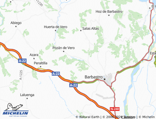 MICHELIN Castillazuelo map - ViaMichelin