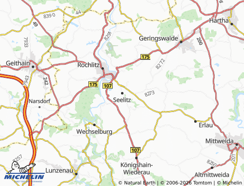 Mappa MICHELIN Seelitz - ViaMichelin