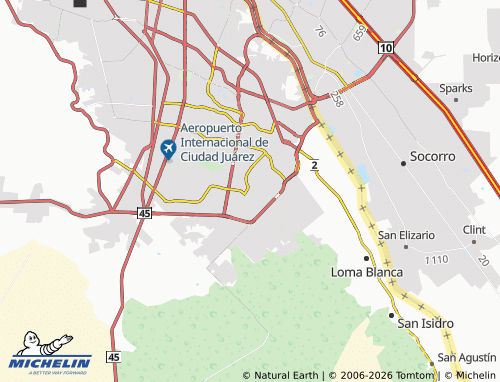 Kaart MICHELIN Rinconada de Las Torres III - ViaMichelin