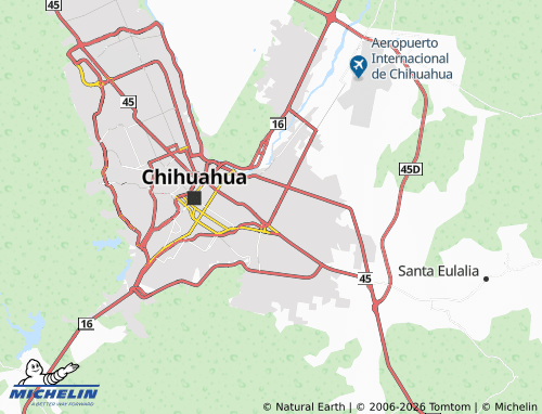 Mapa MICHELIN Central de Abastos - ViaMichelin