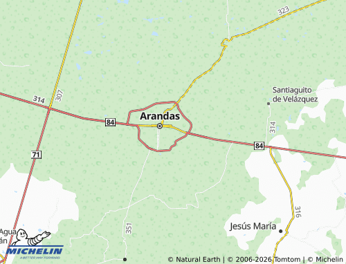 Mapa MICHELIN Lomas del Chilarejo - ViaMichelin