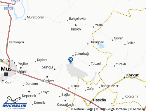 MICHELIN Çukurbağ map - ViaMichelin
