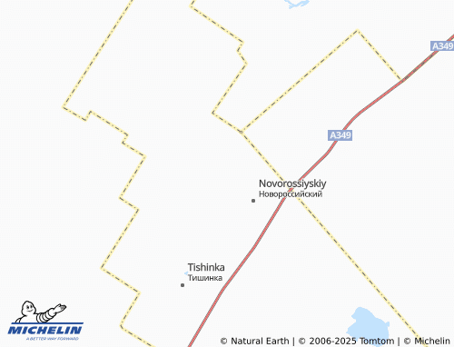 MICHELIN Aksenovka map - ViaMichelin