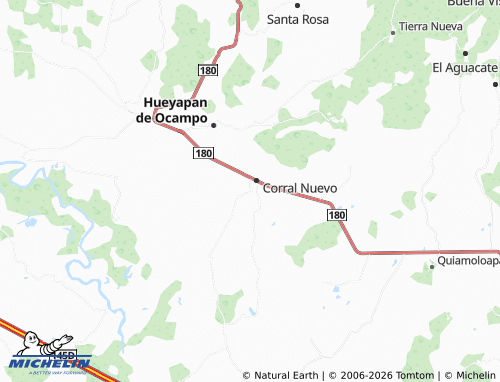 Mapa MICHELIN Chicano - ViaMichelin