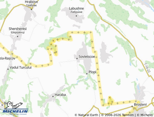 MICHELIN Sovietscoe map - ViaMichelin