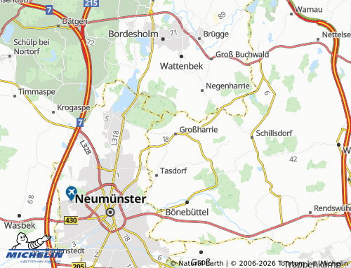 MICHELIN Großharrie map - ViaMichelin