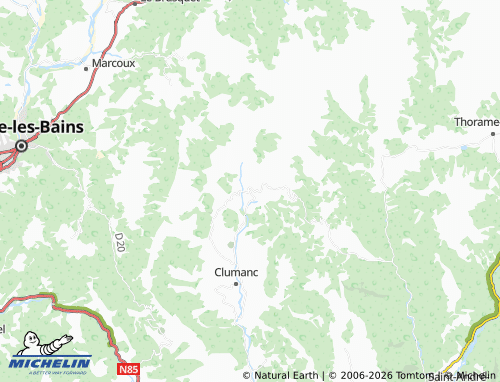 MICHELIN Tartonne map - ViaMichelin
