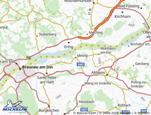 MICHELIN Mining map - ViaMichelin