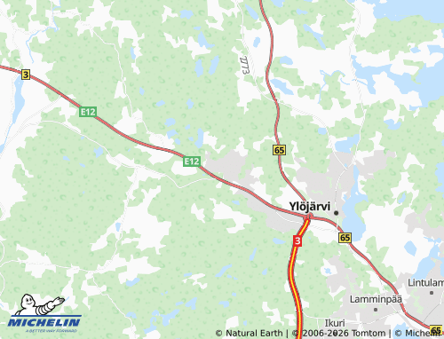 MICHELIN-Landkarte Metsäkylä - ViaMichelin