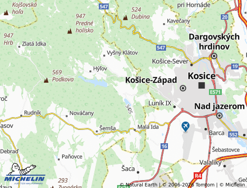 MICHELIN-Landkarte Bukovec - ViaMichelin