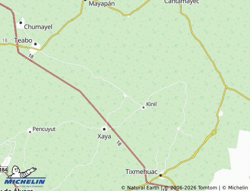 Mappa MICHELIN Chicán - ViaMichelin