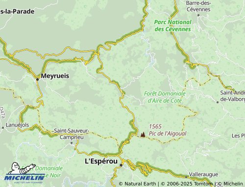 Mapa MICHELIN Cabrillac - ViaMichelin
