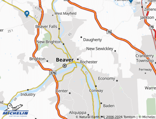 Mappa MICHELIN Rochester - ViaMichelin