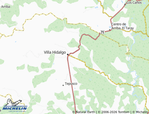 Kaart MICHELIN Bulevares - ViaMichelin