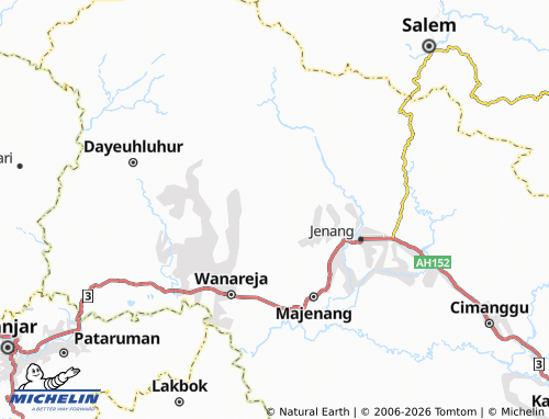 Carte MICHELIN Limbangan - ViaMichelin