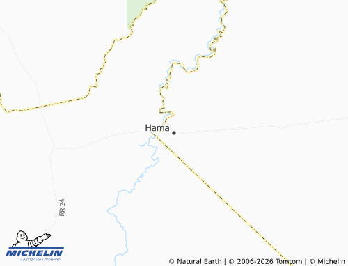 MICHELIN Hama map - ViaMichelin