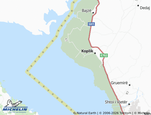 Carte MICHELIN Stërbeq - ViaMichelin