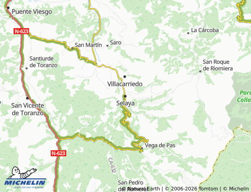 MICHELIN-Landkarte Selaya - ViaMichelin