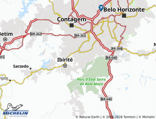 Mapa MICHELIN Vale do Jatobá - ViaMichelin