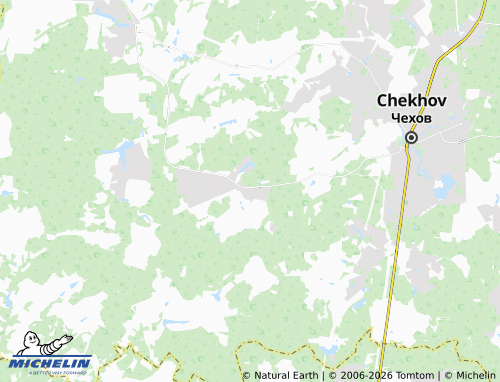 Carte MICHELIN Dubna - ViaMichelin