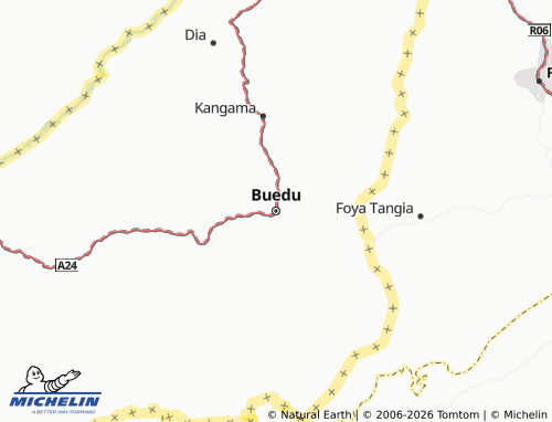 MICHELIN Buedu map - ViaMichelin