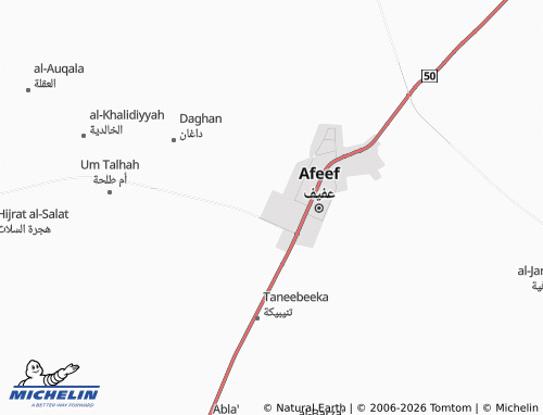 Carte MICHELIN al-Shallal - ViaMichelin