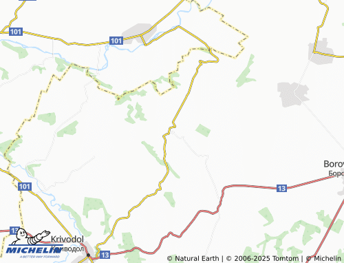 MICHELIN Lesura map - ViaMichelin
