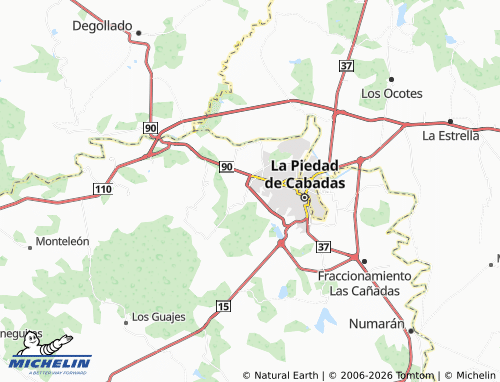 Mapa MICHELIN Primero de Mayo - ViaMichelin