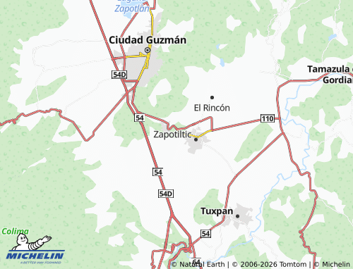 Mappa MICHELIN Las Moras Residencial - ViaMichelin
