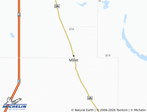 Mappa MICHELIN Millet - ViaMichelin