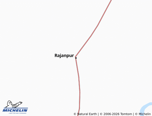 MICHELIN-Landkarte Rajanpur - ViaMichelin