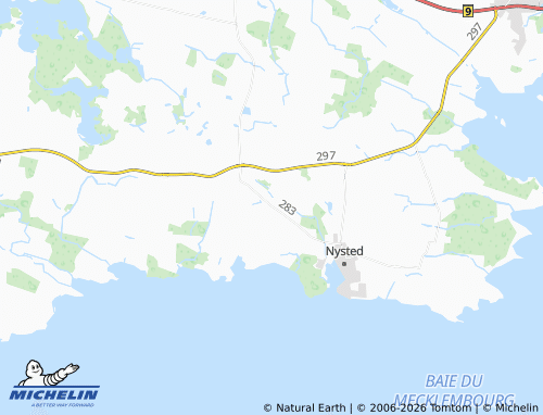 Mappa MICHELIN Rørgård - ViaMichelin