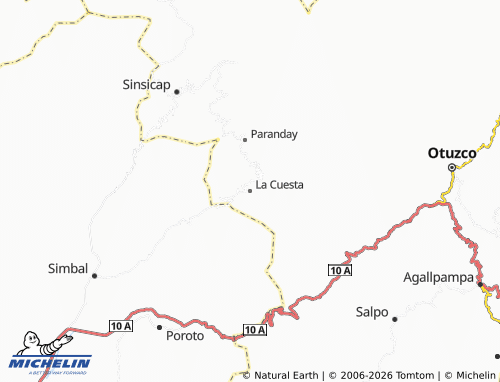 Mappa MICHELIN La Cuesta - ViaMichelin