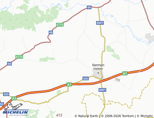 MICHELIN Mladovo map - ViaMichelin