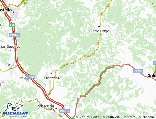 MICHELIN-Landkarte Carpini - ViaMichelin