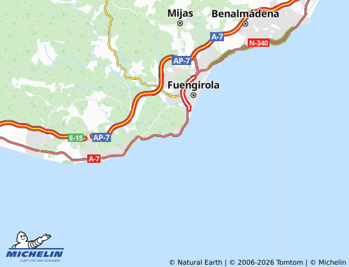 MICHELIN El Faro map - ViaMichelin