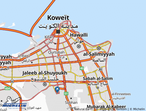 Mappa MICHELIN al-Sarh - ViaMichelin