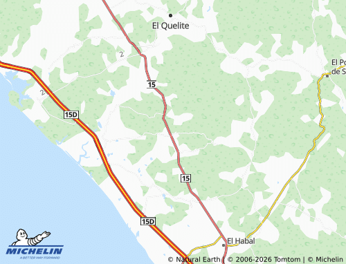 Mapa MICHELIN Los Zapotes - ViaMichelin