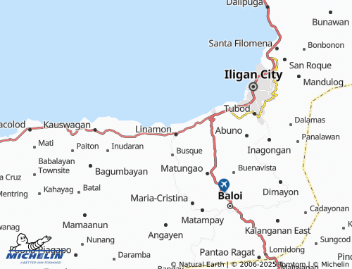 MICHELIN Linamon map - ViaMichelin