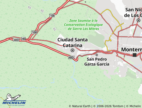 Mappa MICHELIN Santa Martha Primer Sector - ViaMichelin