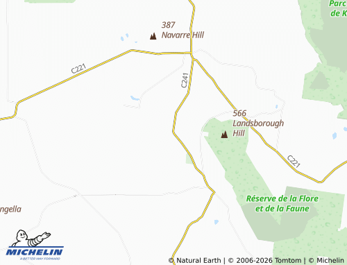 Mappa MICHELIN Wattle Creek - ViaMichelin