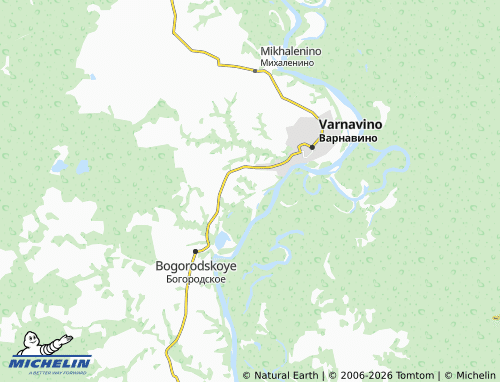 MICHELIN-Landkarte Repnikha - ViaMichelin