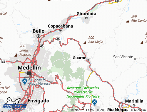 Mappa MICHELIN San Isidro - ViaMichelin