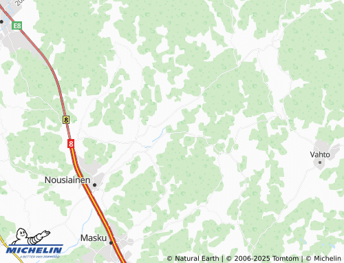 MICHELIN-Landkarte Lähteenmäki - ViaMichelin