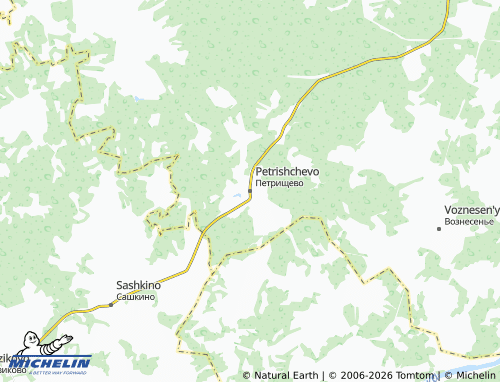 Carte MICHELIN Petrishchevo - ViaMichelin