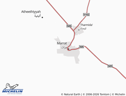 MICHELIN Central Area map - ViaMichelin
