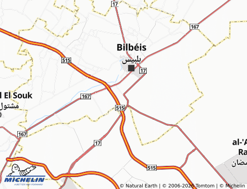 Mappa MICHELIN Ezbat Abu Samran - ViaMichelin
