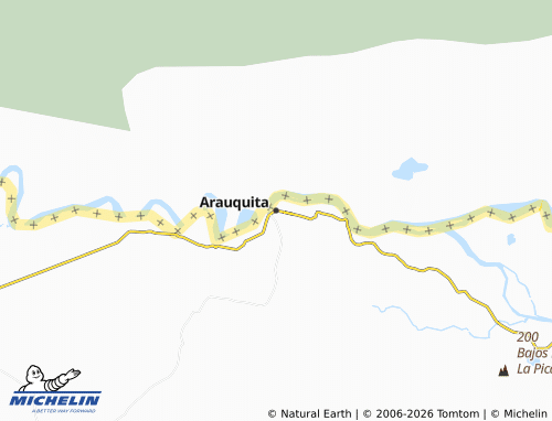 Mappa MICHELIN Arauquita - ViaMichelin