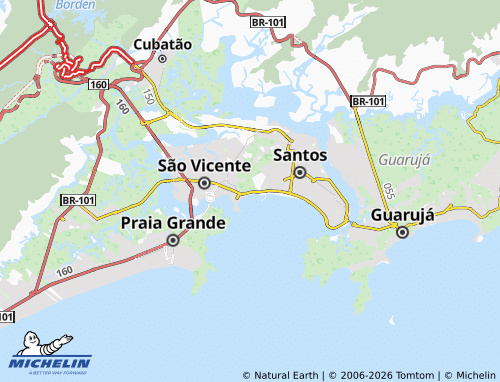 Mapa MICHELIN Morro Itararé - ViaMichelin
